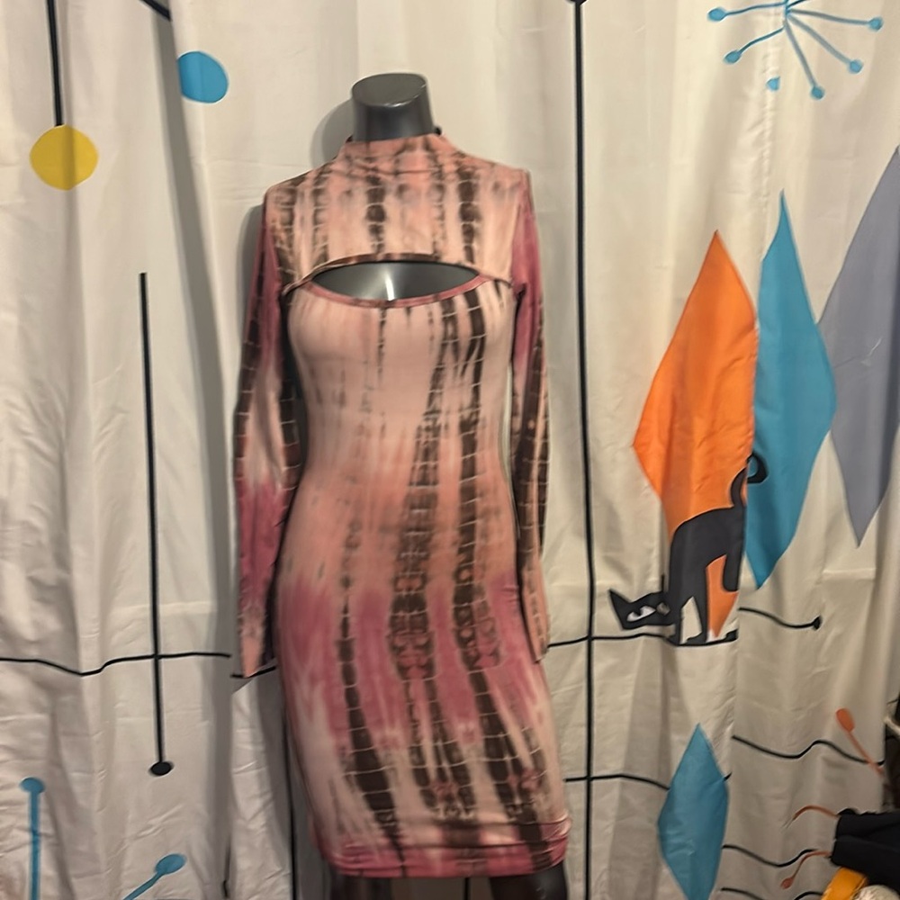 Heart and Hip Tye Die Midi SZ